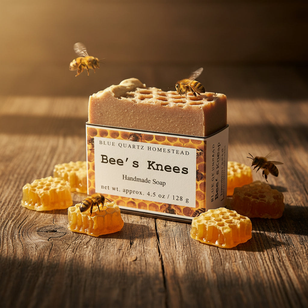 Bee's Knees – blue quartz homestead